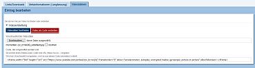 Im KoGIs-Backend kann mittels eines  Embed-Codes ein YouTube-Video eingebettet werden.